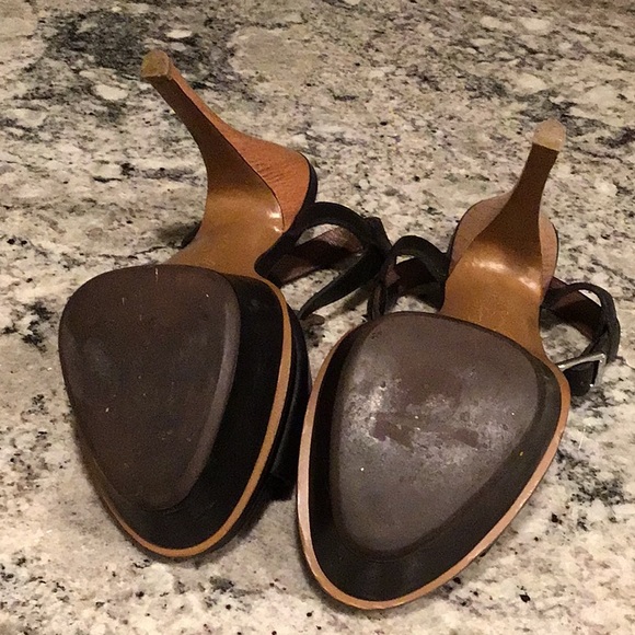 Marni Leather Platform Heels - Picture 7 of 8